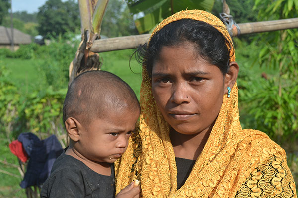 Rohinya Women in Refugee camp