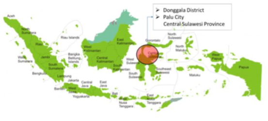 Map of Indonesia