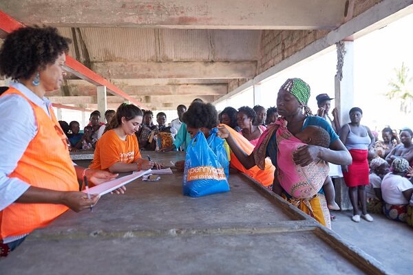 Emergency aid in mozambique