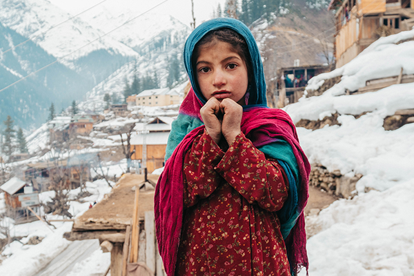 Kashmiri winter store clothes