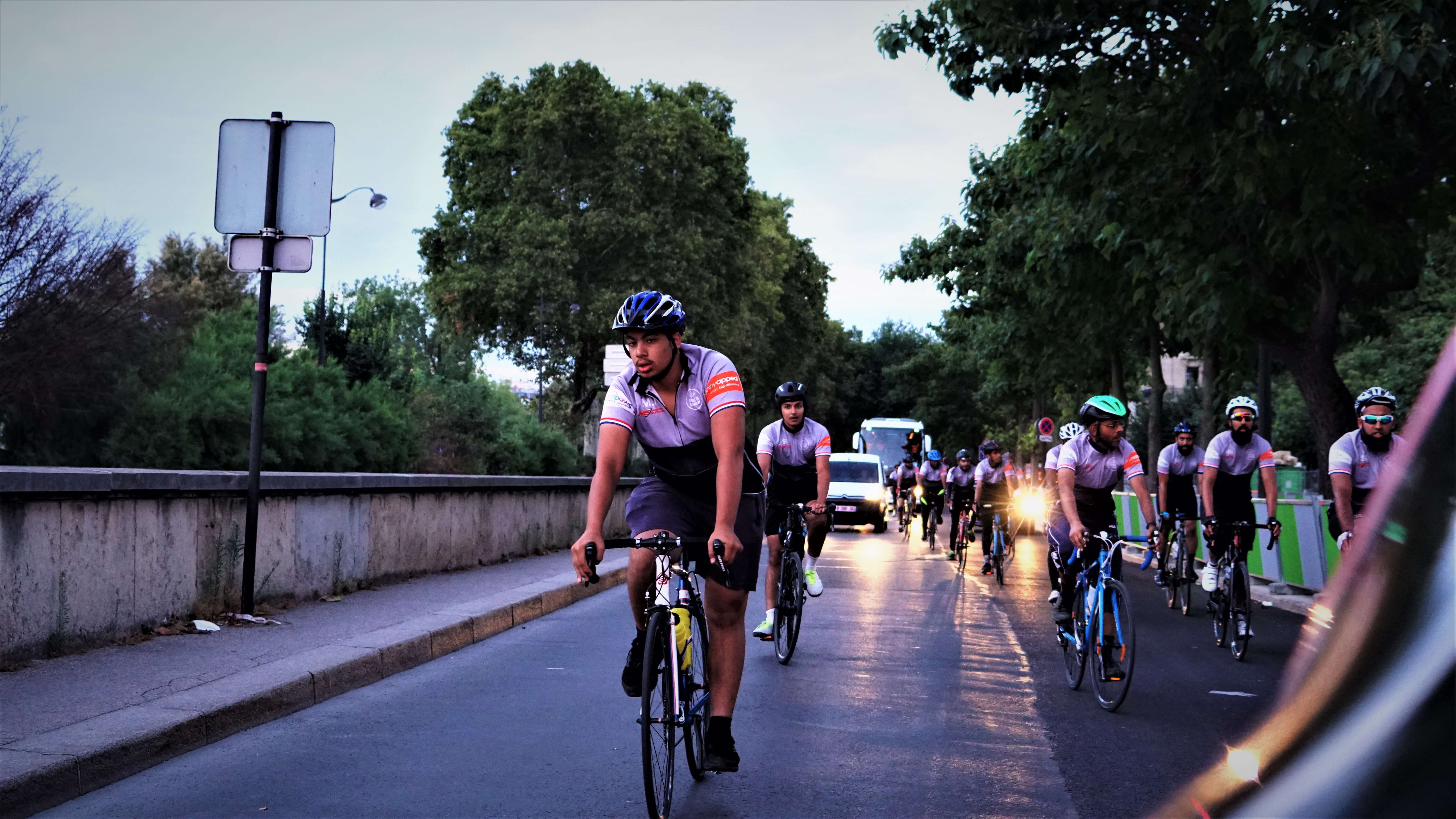 Riders of Shaam on their way to Paris