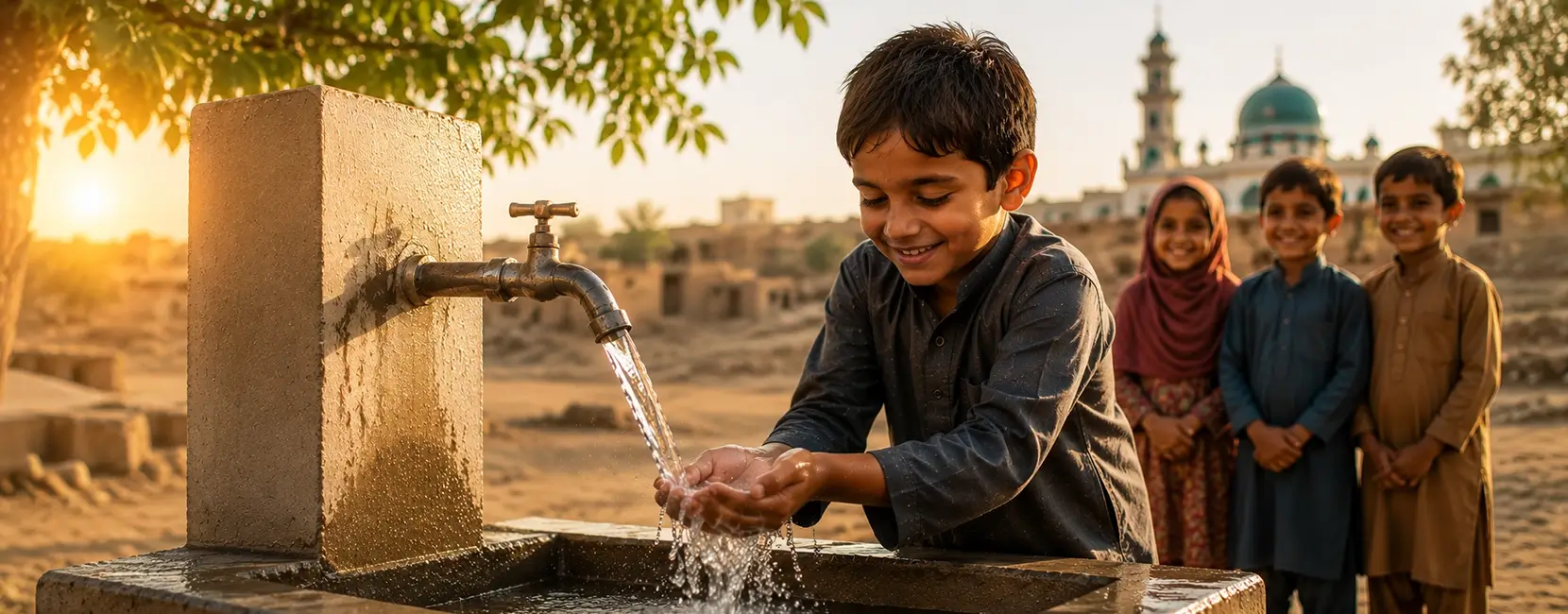 Help Provide Clean Water This Muharram for Children in Need